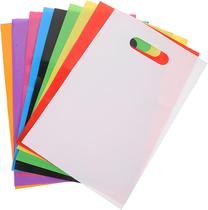 Kit 100 Un Sacolas Plásticas Boca Palhaço 20x30 Alça Vazada Kit 100 Un Sacolas Plásticas Boca Palhaço 20x30 Alça Vazada