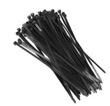 Kit 100 unidades abraçadeira nylon k8l preta 200 x 2,6 standard reimold Kit 100 unidades abraçadeira nylon k8l preta 200 x 2,6 standard reimold