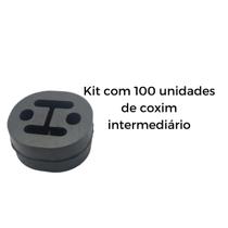 Kit 100 Unidades Borracha Coxim Carro Gol Geração 3