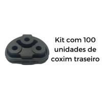 Kit 100 Unidades Borracha Escapamento Palio/Siena/Strada/Novo Palio