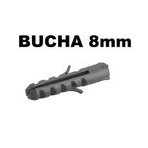 Kit 100 Unidades Bucha 8mm Nylon para Fixação - New fix