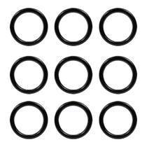 Kit 100 Unidades de Argola 35mm Grossa 4mm Preta Para Artesanato