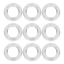 Kit 100 Unidades de Argola Incolor 35mm Resistente Para Artesanato