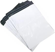 Kit 100 unidades Envelope de Segurança Branco Coex 12x18