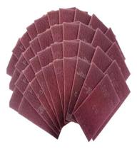 Kit 100 Unidades Folha Acabamento Scotchbrite Amf Verm 134x240mm