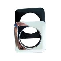 Kit 100 unidades ilhós quadrado 28mm metalizado para cortina Kit 100 unidades ilhós quadrado 28mm metalizado para cortina