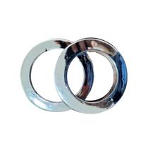 Kit 100 unidades ilhós redondo duo 19mm metalizado para cortina Kit 100 unidades ilhós redondo duo 19mm metalizado para cortina