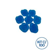 Kit 100 Unidades Mini Sabonete Artesanal Rosa Flor 1,5 cm
