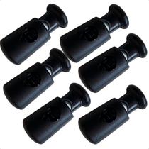 Kit 100 Unidades Touber Regulador Cilindrico Para Elástico Cordão Preto Artesanato Armarinho Kit 100 Unidades Touber Regulador Cilindrico Para Elástico Cordão Preto Artesanato Armarinho