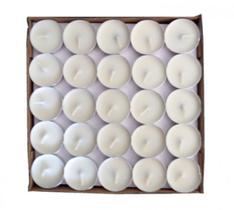 Kit 100 Velas Rechaud Decoração 3,5cm Suporte AROMATIZADOR