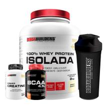Kit 100% Whey Protein Isolado 2Kg+ Bcaa 4,5 100G Kit 100% Whey Protein Isolado 2Kg+ Bcaa 4,5 100G