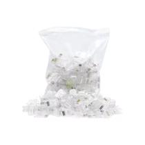 Kit 1000 Conector Rj45 Utp Cat5e Banho De Ouro Cabo De Rede