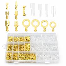 Kit 1000 Conector Terminal Emenda Fio Automotivo Tipo Faston