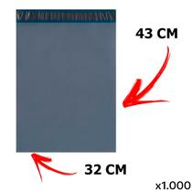 Kit 1000 Envelope Segurança 32x43 Embalagem Sedex Correios Kit 1000 Envelope Segurança 32x43 Embalagem Sedex Correios