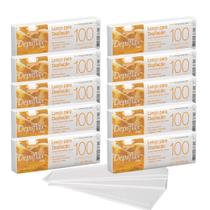 Kit 1000 Lenço para Depilação Fibra Natural Depilatório Depilflax