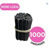 Kit 1000 Mini Lixa de Unha Manicure Pedicure Escolha a Cor