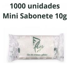 Kit 1000 Mini Sabonete 10g Pousada Hotel Motel Airbnb Doação - Fly