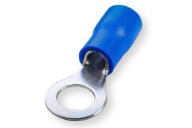 Kit 1000 peças - conector elétrico olhal anel azul cabo 1,5 á 2,5mm² furo m5 - rv2-5