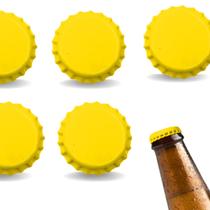 Kit 1000 Tampas Tampinhas PRY OFF para Garrafas Engarrafamento Cerveja Vinho Kombucha Suco Artesanal