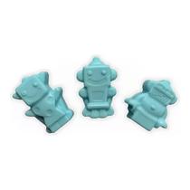 Kit 1000 Unidades Sabonete Artesanal Robô 3,5cm Lembrancinha