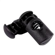 Kit 1000 Unidades Touber Regulador Cilindrico Para Elástico Cordão Preto Artesanato Armarinho