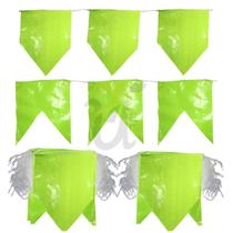 Kit 1000M Bandeirola Cor Unica 18x22 Junina Plastica Festa Kit 1000M Bandeirola Cor Unica 18x22 Junina Plastica Festa