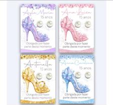 Kit 100pares brincos de Pérola Feminino Lembrancinha Dia das Mães, Brinde para Eventos, Delicado e Elegante cartãozinho não incluso.