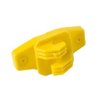 Kit 100PC Isolador W Em Pead Amarelo - Fuzil Kit 100PC Isolador W Em Pead Amarelo - Fuzil