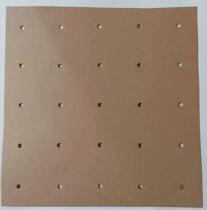 Kit 100pçs gabarito instalação elemento alerta parafusado