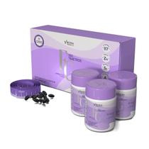 Kit 100timetros 90 Cápsulas Softgel Fashion Gold