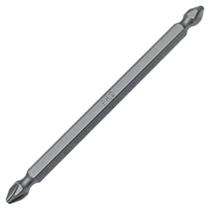 KIT 100UN Bits Ponta Dupla Philips PH02 x 11 cm Imantado D-34849 - MAKITA