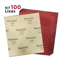 Kit 100un Folha de lixa para Massa Gr 060 D-52467 - Makita Kit 100un Folha de lixa para Massa Gr 060 D-52467 - Makita