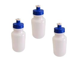 Kit 100un Garrafa Squeeze c/ tampa azul 300ml personalizar Kit 100un Garrafa Squeeze c/ tampa azul 300ml personalizar