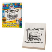 Kit 100un Saco Papel pequeno p/ Hambúrguer 10x12cm