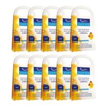 Kit 10cx Folhas Prontas para Depilação Corporal Pernas Mel Nupill 20 Folhas Kit 10cx Folhas Prontas para Depilação Corporal Pernas Mel Nupill 20 Folhas