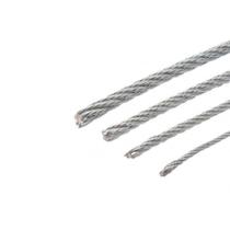 Kit 10m Cabo de Aço Galvanizado 3/8 Af 6 X 19 - Vonder