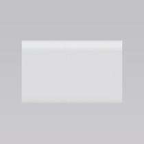 Kit 10m Linear Rodapé Pvc Edge Branco Boleado 10cm X 13mm X 2m Kit 10m Linear Rodapé Pvc Edge Branco Boleado 10cm X 13mm X 2m