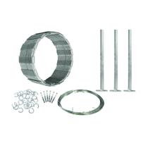 Kit 10mt concertina simples 300 mm completa