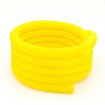 Kit 10mt eletroduto corrugado 1/2" amarelo