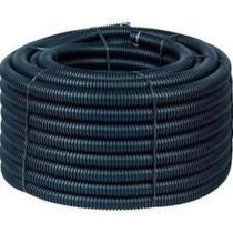 Kit 10mt eletroduto corrugado cinza/preto (a) 1/2