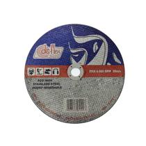 Kit 10PC Disco de Corte Extra Fino Para Aço Inox 7 Pol X 1,6mm X 22mm Ouro Disflex