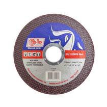 Kit 10PC Disco de Corte Fino Para Inox E Metal 4.1/2 X 1mm X 22mm Ouro Disflex