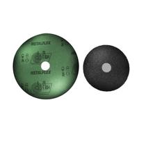 Kit 10PÇ Disco Lixa Fibra Para Metal 4.5 Gr120 - Dis-Flex