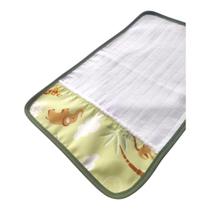 KIT 10Pc - Enxoval Bebê 10 Toalhas boca 25x35cm 100%Algodão