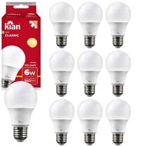 Kit 10PÇ Lampada Led 12w 6500k Branca Bivolt - Kian