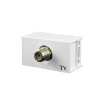 Kit 10PC Modulo Tomada Antena de Tv - Slim