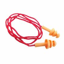 Kit 10PC Protetor Auricular 15db Silicone Com Cordão - Plastcor Kit 10PC Protetor Auricular 15db Silicone Com Cordão - Plastcor