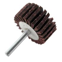 Kit 10PC Roda de Lixa Grao 36 40x20 Haste 6.3mm - Dis-Flex