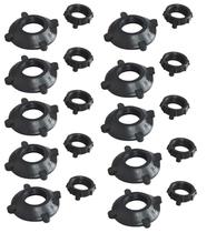 KIT 10PÇS ARRUELA BUCHA PVC P ELETRODUTO 2.1 2x2 KIT 10PÇS ARRUELA BUCHA PVC P ELETRODUTO 2.1 2x2