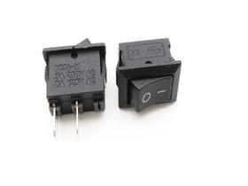 Kit 10pçs - Mini Chave Gangorra Kcd11-101 2t L/d 3a 250v Cor Preto